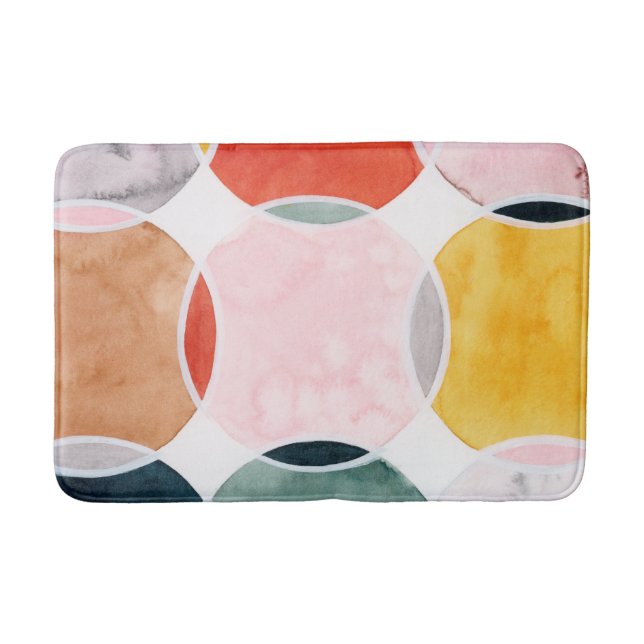 Sensical - Circle Pattern Bath Mat (Front)
