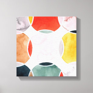 Sensical - Circle Pattern Canvas Print