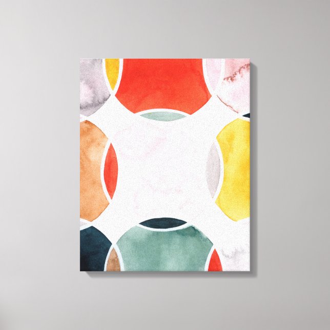 Sensical - Circle Pattern Canvas Print (Front)