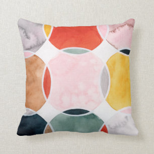 Sensical - Circle Pattern Throw Pillow