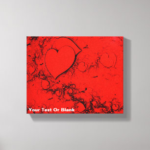 Sensitive Hearts Canvas Print