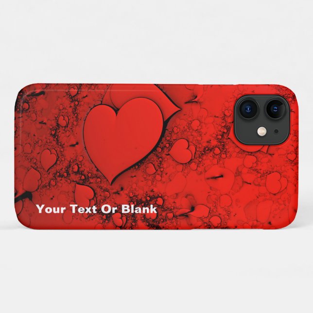 Sensitive Hearts Case-Mate iPhone Case (Back (Horizontal))