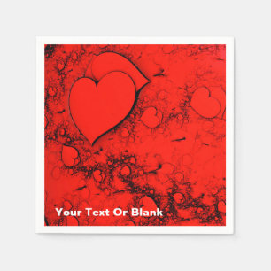 Sensitive Hearts Napkin