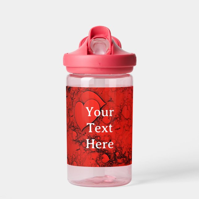Sensitive Hearts Water Bottle (Front)
