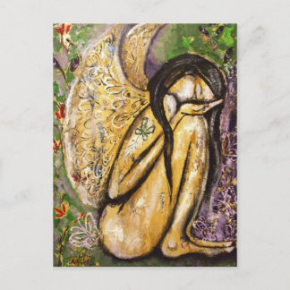 Sensitive Wings Angel Postcard