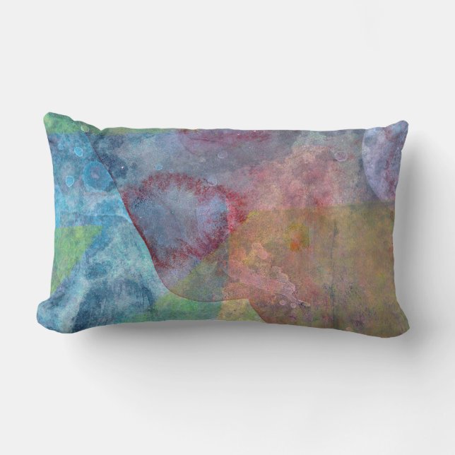 Sensory art house lumbar pillow (Front)
