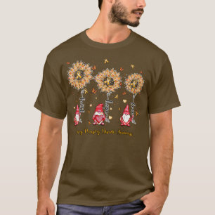 Sensory Processing Disorder Awareness gnome faith T-Shirt