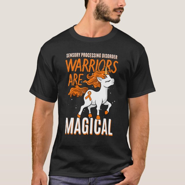 Sensory Processing Warrior Disorder Awareness Unic T-Shirt (Front)