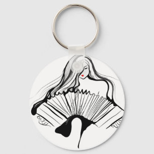 Sensual Bandoneon Keychain