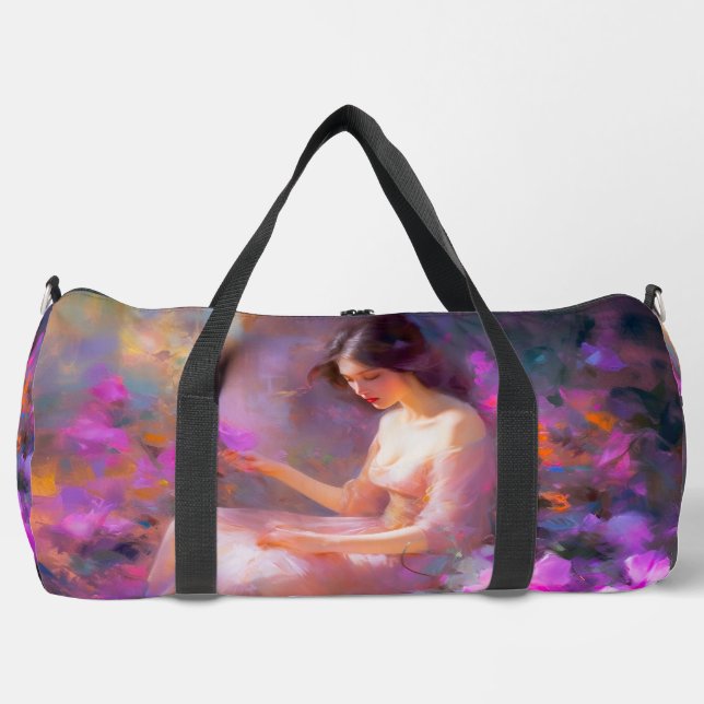 Sensual Elegance  Duffle Bag (Front)