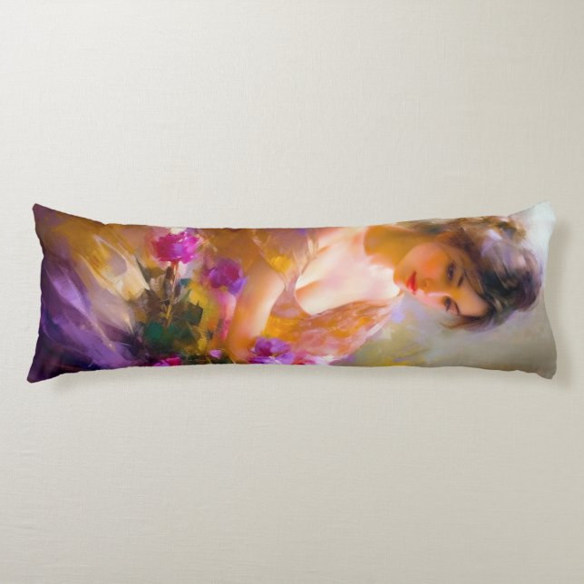 Sensual Portrait Body Pillow (Front)