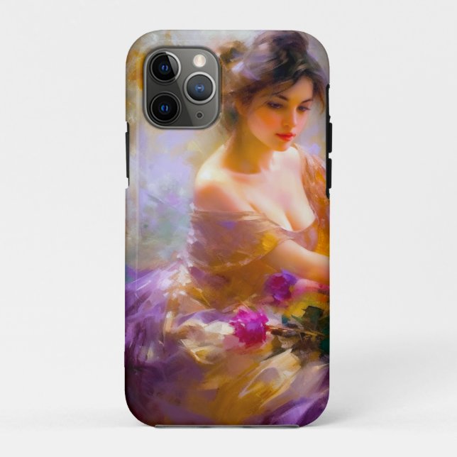 Sensual Portrait Case-Mate iPhone Case (Back)