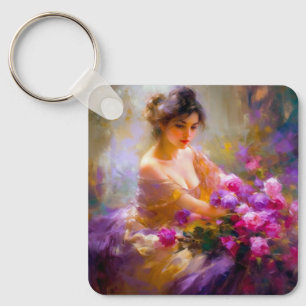 Sensual Portrait Keychain