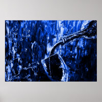 Sensuel Moments Bleu Beaux-Arts Poster Imprimer