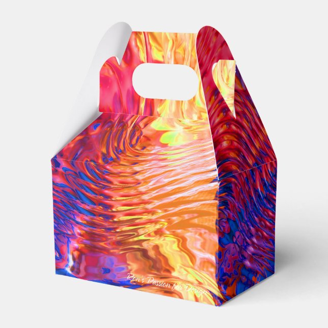 Sensuous 16 favor box (Front Side)