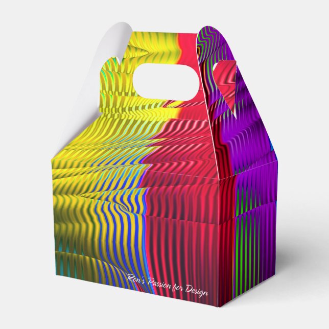 Sensuous 18 favor box (Front Side)