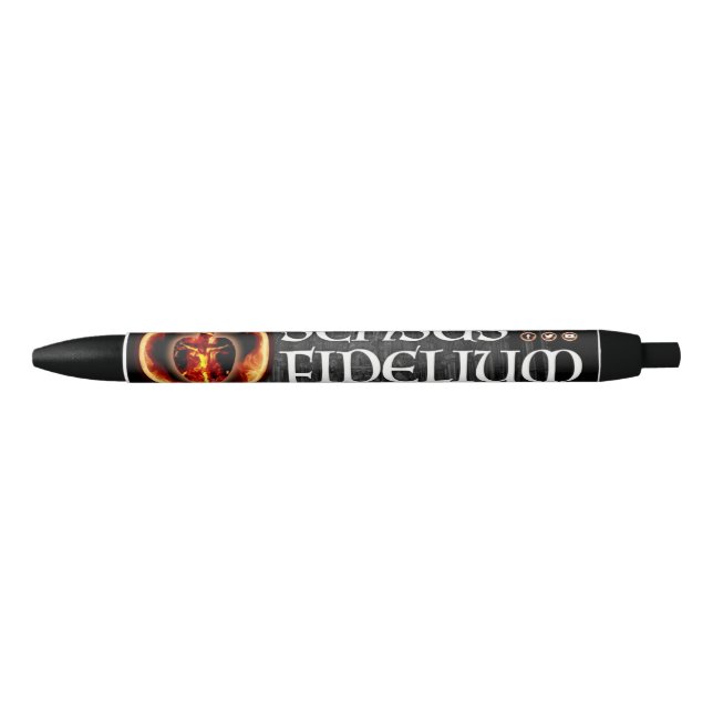 Sensus Fidelium Black Pen (Front)