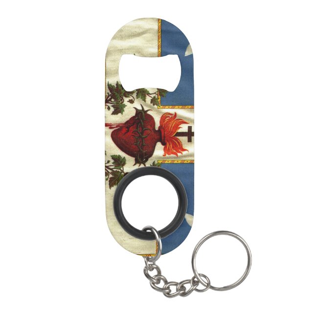 Sensus Fidelium Bottle Opener Keychain Keychain Bottle Opener (Back)