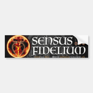 Sensus Fidelium Bumper Sitcker Sticker