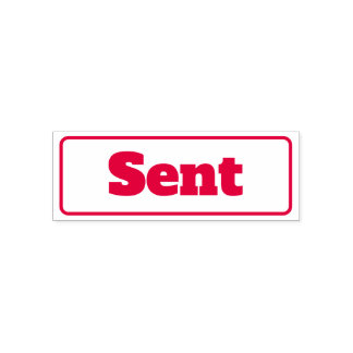 Sent Custom Business Office Stamp