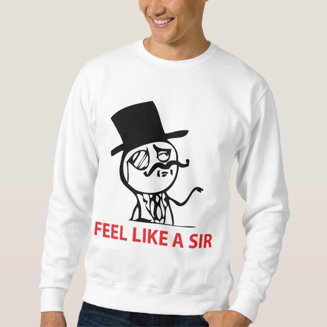 Sentez comme monsieur - sweatshirt (Devant)