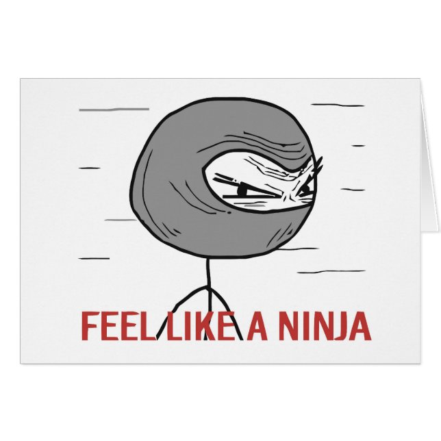 Sentez comme un Ninja (Devant horizontal)