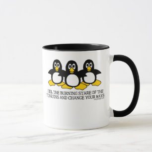 Sentez le regard fixe brûlant de la tasse de