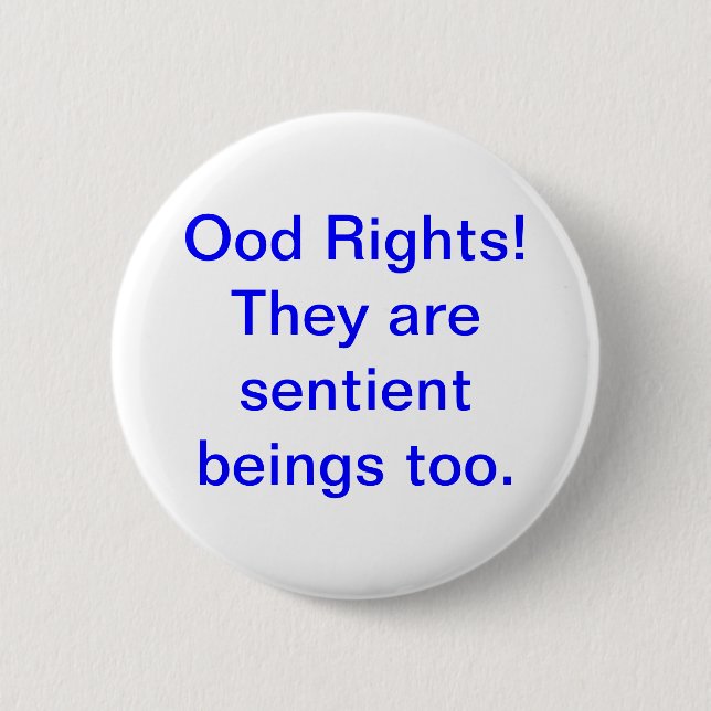 Sentient Ood 2 Inch Round Button (Front)