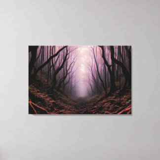 Sentier de la Forêt Enchantée – Toile de paysage r
