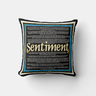 Sentiment Coussin