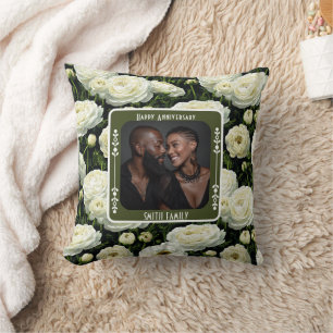 Sentimental 2ND Wedding Anniversary Throw Pillow