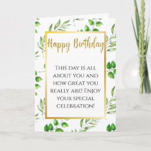 Sentimental Butterfly Birthday Pink Floral Lovely Card
