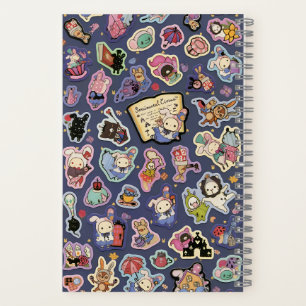 Sentimental Circus: A Whimsical Rabbit Sticker  Notebook