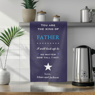 Sentimental Gift for Dad Kitchen Towel