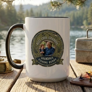 Sentimental Grandpa & Grandson Fishing Buddy Mug