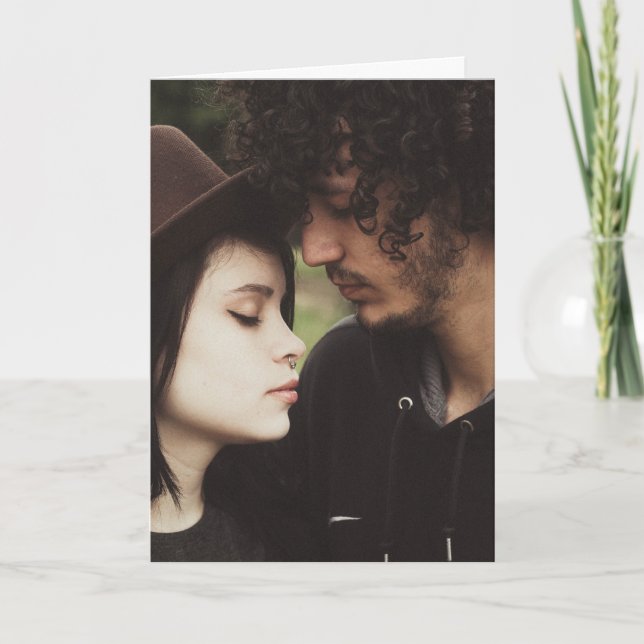 Sentimental Greeting Card for Him (Front)