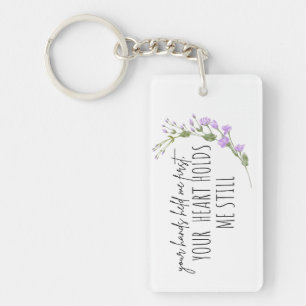 Sentimental Mother’s Day Floral Gift Keychain
