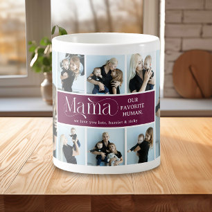 Sentimental Photo Collage Mama Keepsake Coffee Mug