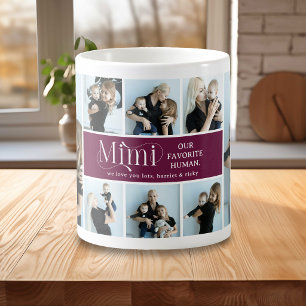 Sentimental Photo Collage Mimi Keepsake Coffee Mug