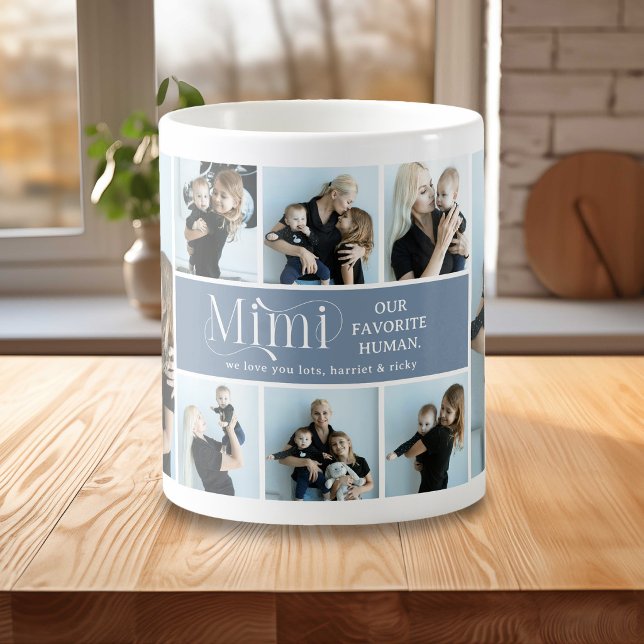 Sentimental Photo Collage Mimi Keepsake Coffee Mug (Creator Uploaded)