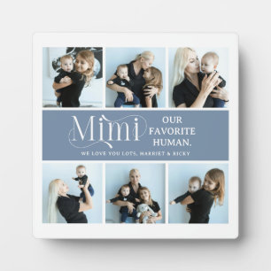 Sentimental Photo Collage Mimi Keepsake  Plaque