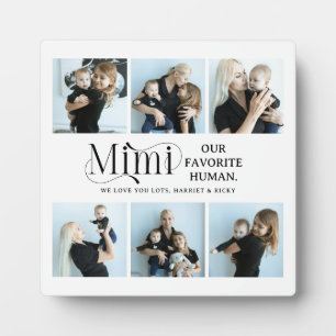 Sentimental Photo Collage Mimi Keepsake  Plaque