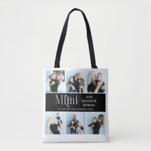 Sentimental Photo Collage Mimi Keepsake Tote Bag
