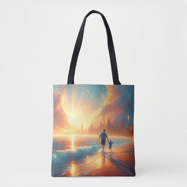 Sentimental Tote Bag - Reusable Gift Wrap Idea (Front)