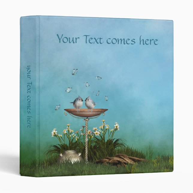 Sentiments d'été Classeur (Devant/Côté)