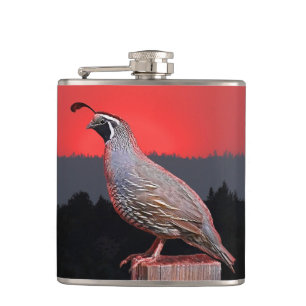 SENTINEL AT SUNSET HIP FLASK