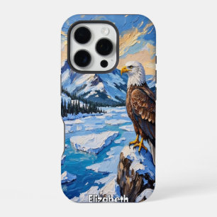 Sentinel Eagle, Frozen Majesty iPhone 16 Pro Case