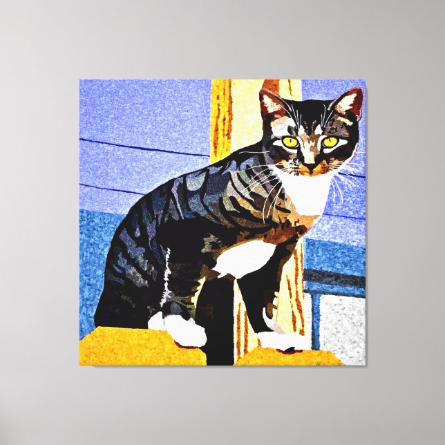 Sentinel of the Suburb Canvas Print (Front)