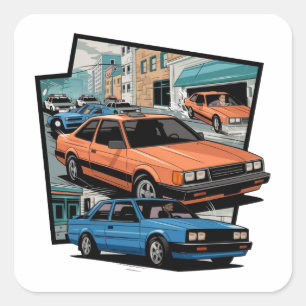 Sentra Square Sticker