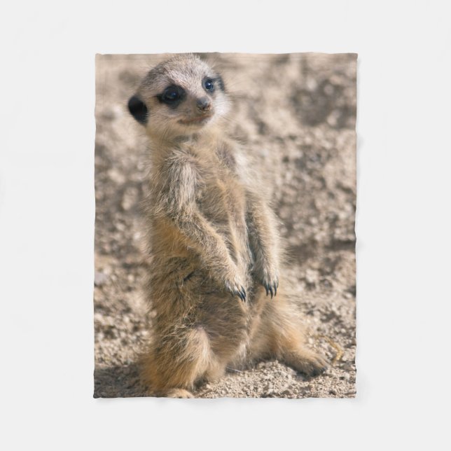 Sentry-in-Training Fleece Blanket (Front)